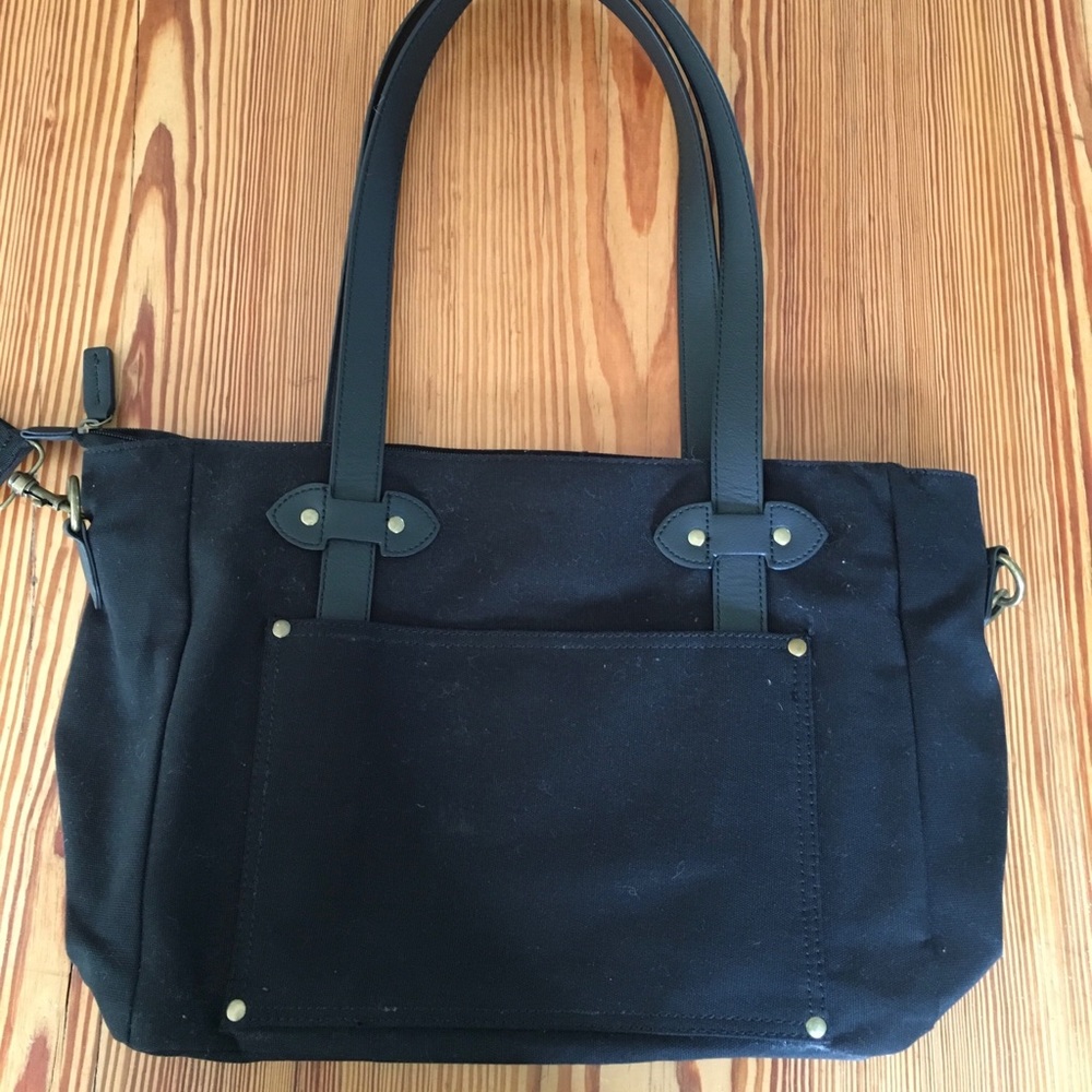 SoYoung Black Emerson Diaper Tote w/Black Handles
